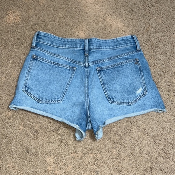 Madewell Relaxed Denim Shorts Renfield Wash Destructed Edition 27 - Picture 6 of 10